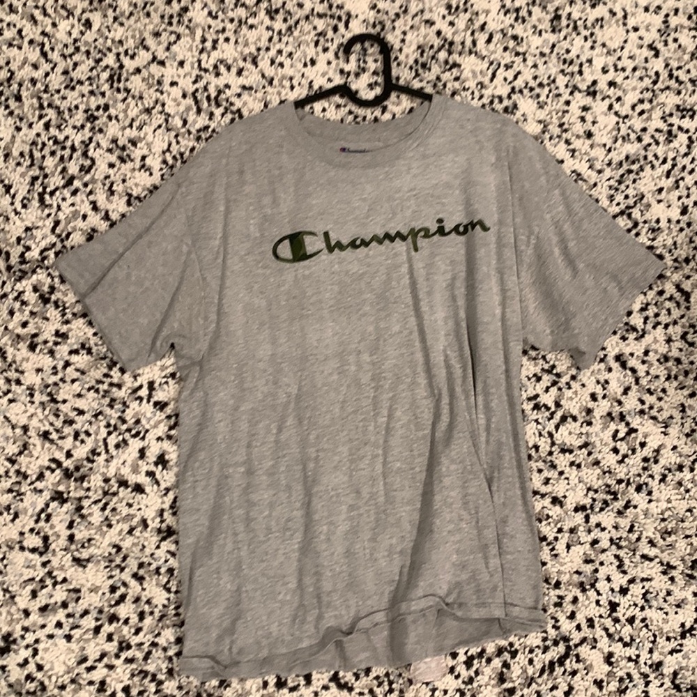 Champion camo logo tee